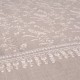 ZOE PASTEL, real pashmina 100% cashmere with handmade embroideries