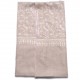ZOE PASTEL, real pashmina 100% cashmere with handmade embroideries