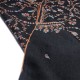 JULIA BLACK, real pashmina 100% cashmere with handmade embroideries
