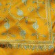 JULIA SAFRAN, étole véritable Pashmina 100% cachemire brodé main