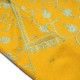 JULIA SAFRAN, étole véritable Pashmina 100% cachemire brodé main