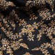 NERA GOLD, real pashmina 100% cashmere with handmade embroideries