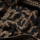 NERA GOLD, real pashmina 100% cashmere with handmade embroideries