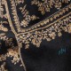 NERA GOLD, real pashmina 100% cashmere with handmade embroideries