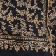 NERA GOLD, real pashmina 100% cashmere with handmade embroideries