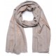 FLORA BEIGE, chal pashmina 100% cachemira bordado a mano