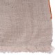 FLORA BEIGE, echte handbestickte Pashmina-Schal 100% Kaschmir