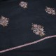 MEG BLUE, real embroidered pashmina shawl 100% cashmere