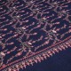 JANET NAVY, Real embroidered pashmina shawl 100% cashmere