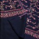 JANET NAVY, Real embroidered pashmina shawl 100% cashmere