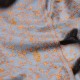 JANET STORM, handgeborduurde 100% cashmere pashmina sjaal
