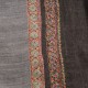 NORA GRIJS, 100% handgeborduurde echte pashmina sjaal