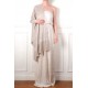 BIANCA BEIGE, real pashmina 100% cashmere with handmade embroideries