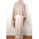 ZOE PASTEL, real pashmina 100% cashmere with handmade embroideries