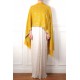 JULIA SAFRAN, étole véritable Pashmina 100% cachemire brodé main
