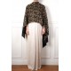 NERA GOLD, real pashmina 100% cashmere with handmade embroideries