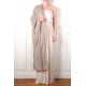 FLORA BEIGE, chal pashmina 100% cachemira bordado a mano