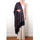 JANET NAVY, chal pashmina 100% cachemir bordado a mano