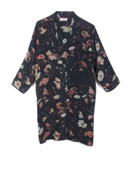 Short silk kimono KCC17