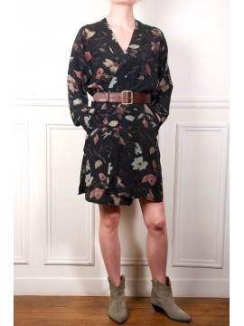 Kimono soie court KCC17