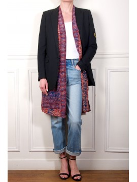 Short silk kimono KCC18