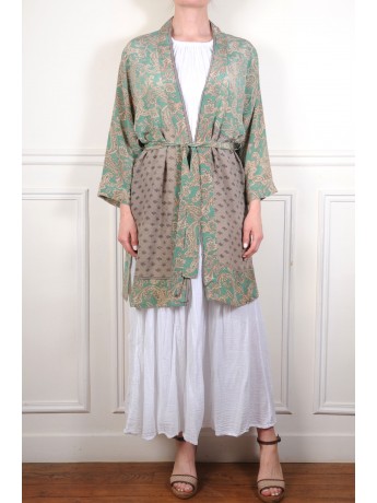 Kimono soie court KCC31