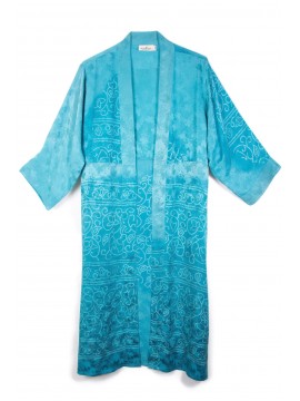 Long silk kimono KCL10
