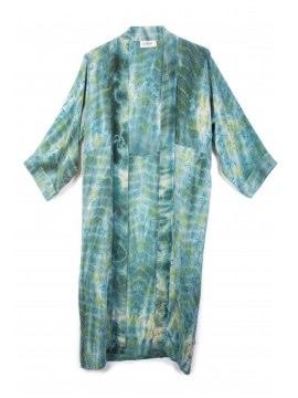Long silk kimono KCL24