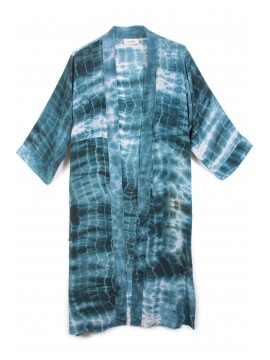 Long silk kimono KCL26