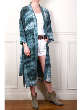 Kimono soie long KCL26
