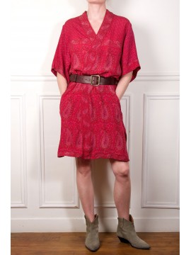 Kimono soie court KVC11
