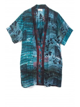 Kimono soie court KVC12