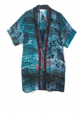 Kimono soie court KVC12
