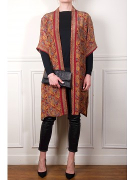 Kimono soie court KVC13