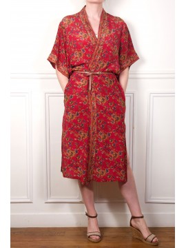 Kimono soie long KVL21