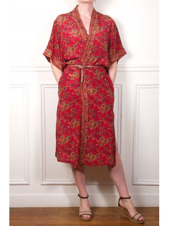 Kimono soie long KVL21