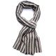 LOU, real pashmina 100% cashmere with chess and stripes