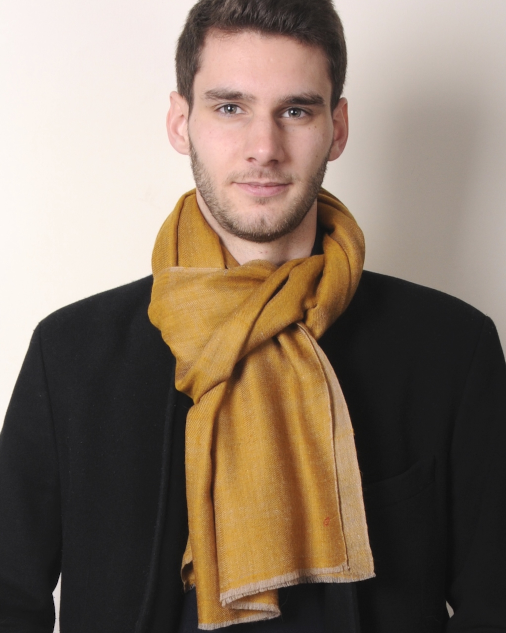 pashmina en cachemire pour homme