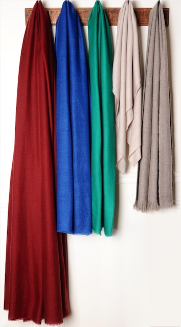 Different sizes of real Pashminas