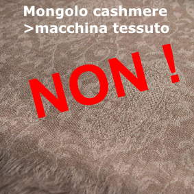 un tessuto jacquard arabescato è un'imitazione della pashmina tessuta a macchina